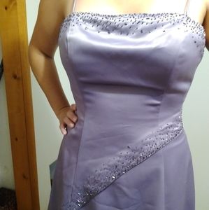 Gorgeous vintage 90's icy purple dress